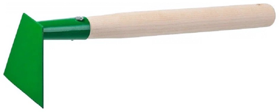 Мотыга садовая РОСТОК 100мм с деревянной ручкой [39661]