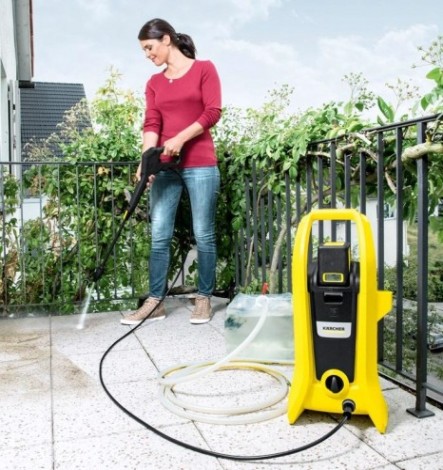 Мойка высокого давления KARCHER K 2 Battery (1.117-200.0), без акб и з/у [1.117-200.0]