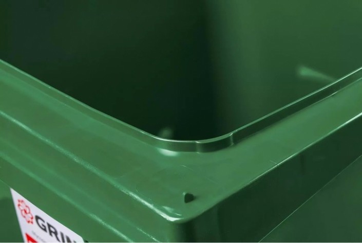 Мусорный контейнер GRINDA 120 литров с колесами [3840-12]