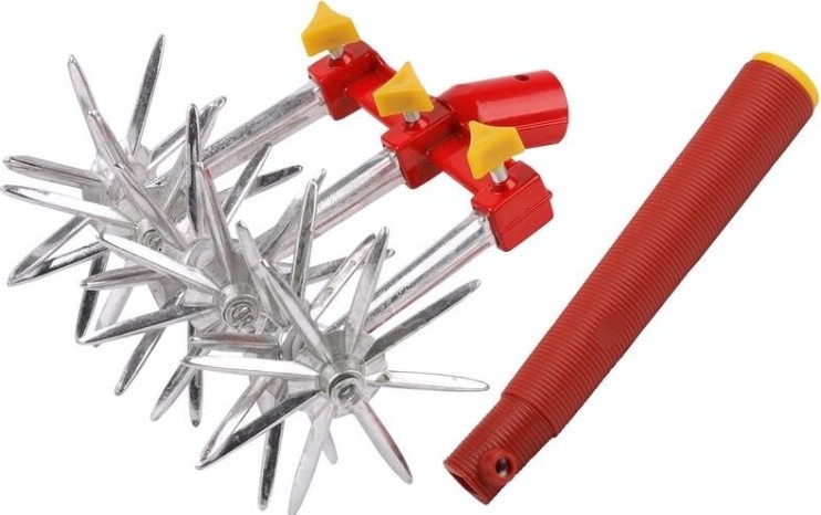 Набор садовый: GRINDA 8-421888 культиватор 6-звездочный, ручка пластмассовая [8-421888_z01]