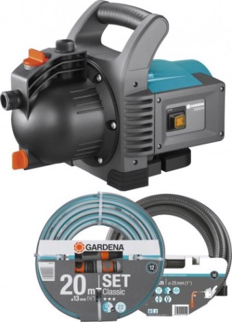 Насос садовый GARDENA 3500/4 с комплектом для полива 01719-20.000.00 [01719-20.000.00]