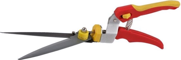 Ножницы для травы GRINDA 8-422015 поворотный механизм на 180 град., 345 мм [8-422015_z01]