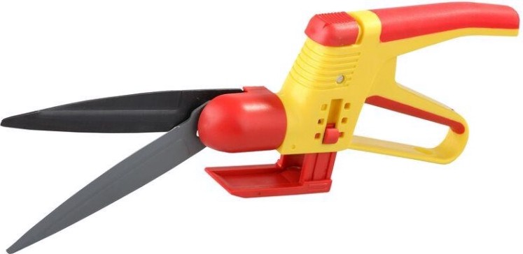 Ножницы для травы GRINDA 8-422025 2-комп. ручки с эфесом, поворот. механизм, 360 мм [8-422025_z01]