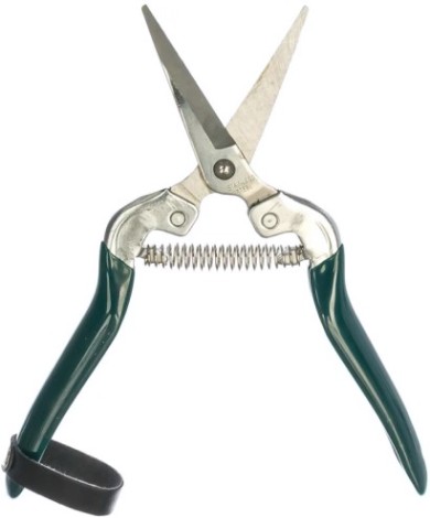 Ножницы для травы RACO 129C с рукоятками из закаленной стали, 190 мм [4208-53/129C]