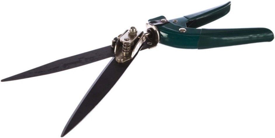 Ножницы для травы RACO 340мм 3-позиционные, поворотный механизм 180 градусов [4202-53/114C]