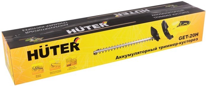 Ножницы-кусторез аккумуляторные HUTER GET-20H [70/1/42]