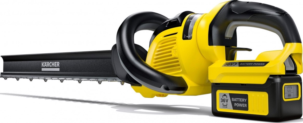 Ножницы-кусторез аккумуляторные KARCHER HGE 36-60 Battery Set [1.444-251.0]