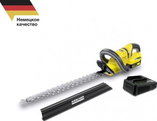 Ножницы-кусторез аккумуляторные KARCHER HGE18-50 BatterySet в комплекте [1.444-241.0]