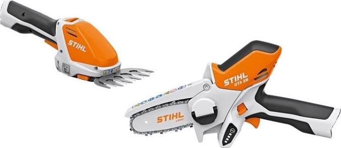 Ножницы-кусторез аккумуляторные STIHL HSA 26 + Пила цепная аккумуляторная STIHL GTA 26 (без АКБ и ЗУ) [HA030113516н]