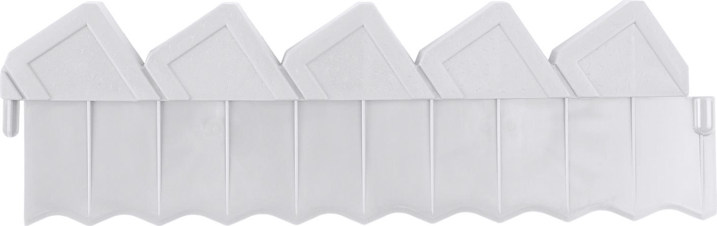 Ограждение GRINDA для клумб, цвет белый, 2 секции 8-422305 [8-422305]