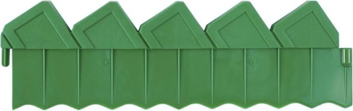 Ограждение GRINDA для клумб, цвет зеленый, 2 секции 8-422304 [8-422304]