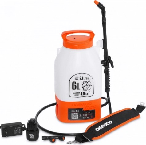 Опрыскиватель аккумуляторный DAEWOO DSA 6 Li Опрыскиватель аккумуляторный DAEWOO DSA 6 Li