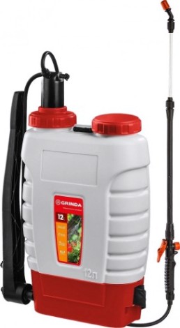 Опрыскиватель ручной GRINDA KS-12 12 л, с телескопическим алюминиевым удлинителем [425217]