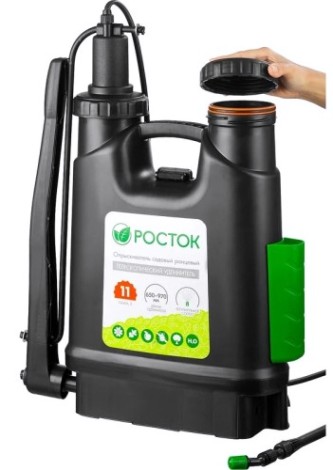 Опрыскиватель ручной РОСТОК RK-11 11 л, ранцевый, с телескопическим удлинителем [425219]