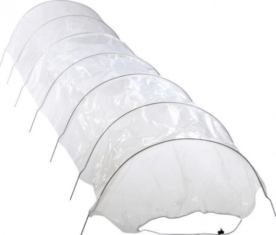 Парник GRINDA в комплекте стальные оцинк. дуги и пленка 120 микрон, 400х65х45 см 8-422356 [8-422356]