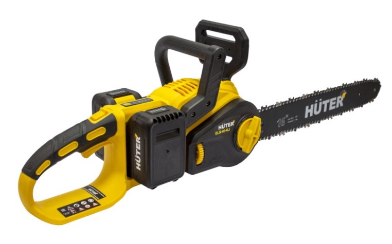 Пила цепная аккумуляторная HUTER ELS-40-4 Li (в комплекте с АКБ и ЗУ) [70/10/25]