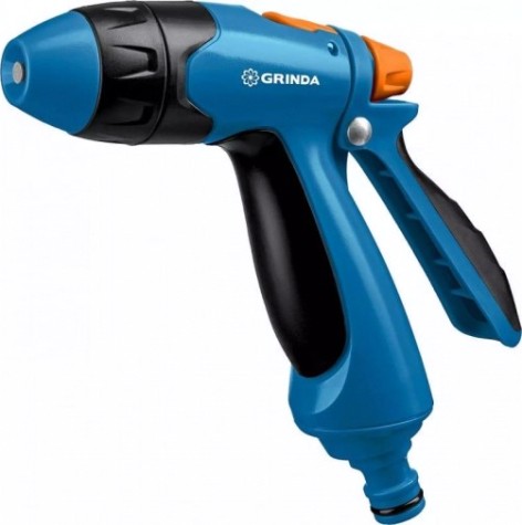 Пистолет для полива GRINDA B-R proline, плавная регулировка, курок сзади, двухком [429111]