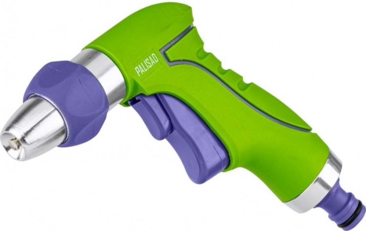 Пистолет для полива PALISAD 652525 регулируемый, металлический корпус