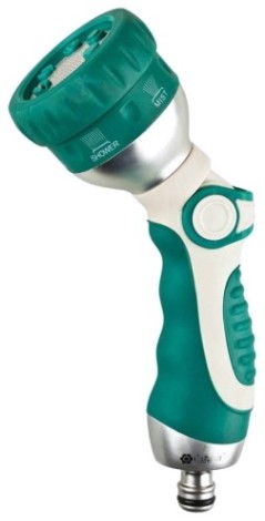 Пистолет для полива RACO 343C 6 режимов, металлический с TPR [4256-55/343C]