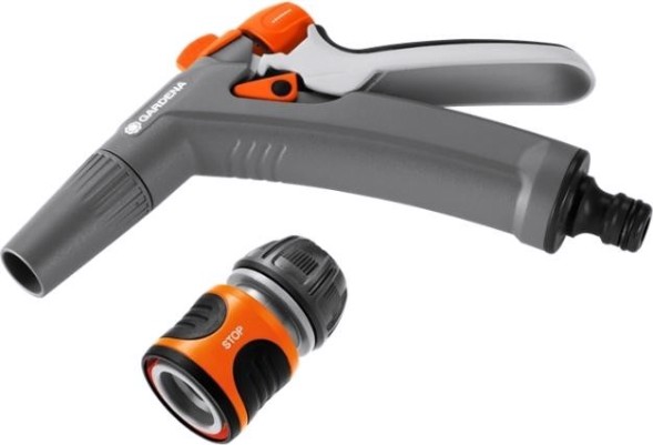 Пистолет-наконечник GARDENA для полива Classic + коннектор стандартный 1/2" 18341-32.000.00 [18341-32.000.00]