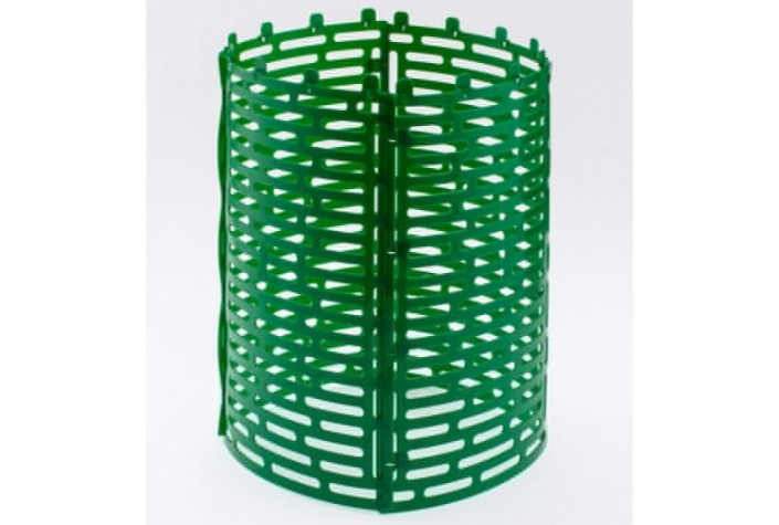 Протектор садовый PALISAD 65 071 для защиты стволов деревьев, комплект 4 шт., зелен [65071]