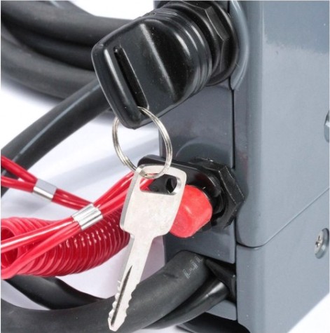 Пульт ДУ SKIPPER для Yamaha 703, с кнопкой гидроподъема, фишка на 10 пинов, тянет газ [SK703-48272-12-00]