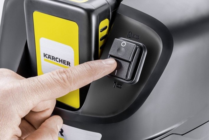 Пылесос аккумуляторный KARCHER AD 2 Battery для золы, (1.348-300.0), без АКБ и З/У [1.348-300.0]