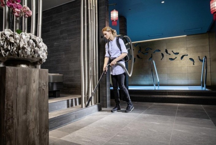 Пылесос аккумуляторный KARCHER BVL 5/1 Bp Pack (1.394-270.0), ранцевый [1.394-270.0]