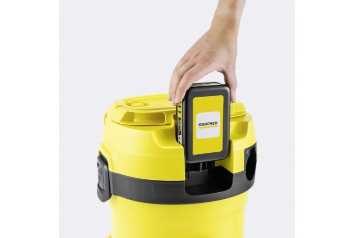 Пылесос аккумуляторный KARCHER WD 2-18 Battery Set V-12/18 (1.628-501.0) [1.628-501.0]
