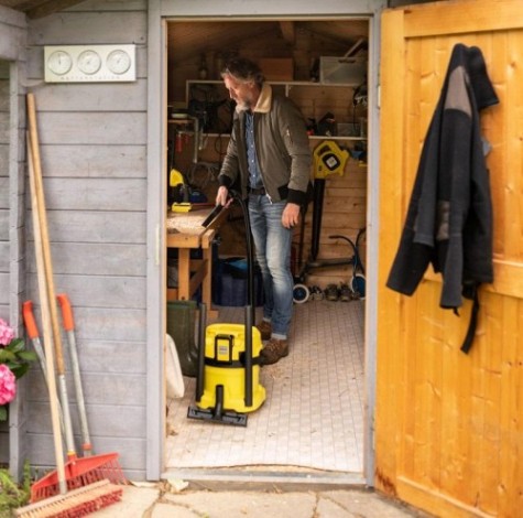 Пылесос аккумуляторный KARCHER WD 2-18 V-12/18 (1.628-500.0), без акб и з/у [1.628-500.0]