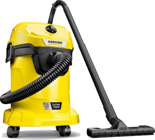 Пылесос аккумуляторный KARCHER WD 3-18 V-17/20 (1.628-550.0), без акб и з/у [1.628-550.0]