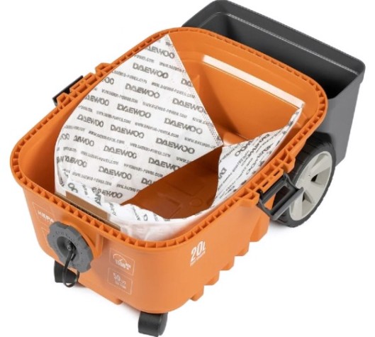 Пылесос для строительных работ DAEWOO DAVC 2000S c розеткой