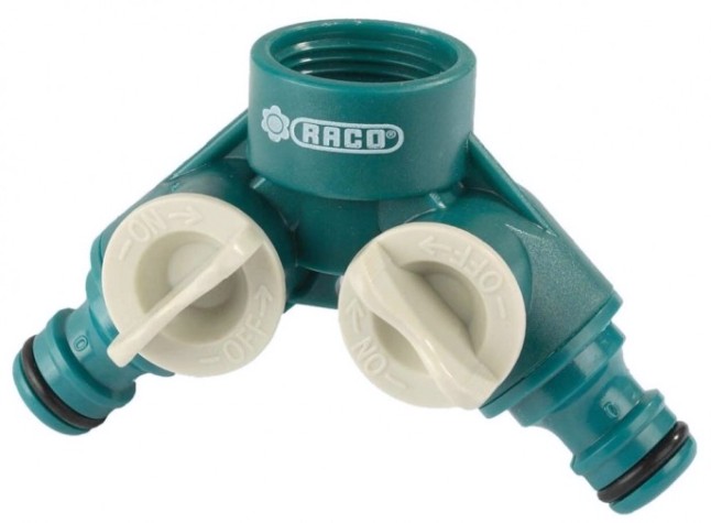 Распределитель RACO ORIGINAL 3/4", поливочный, с внутренней резьбой, двухканаль [4250-55255C]