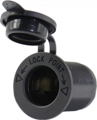 Разъем прикуривателя SKIPPER SK-DS1011 врезной, черный