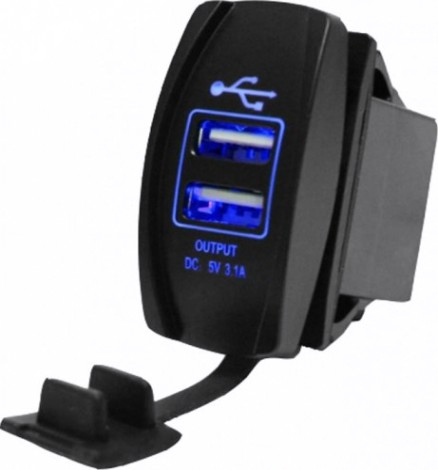 Разъем USB SKIPPER SK-DS2013-L 5В 3.1А