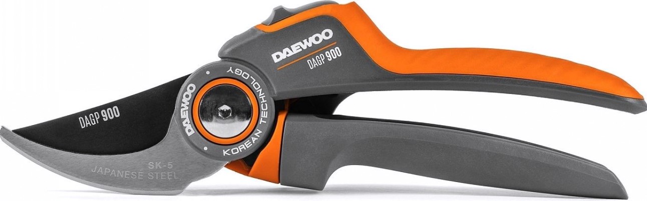 Секатор DAEWOO DAGP 900 плоскостной c храповиком