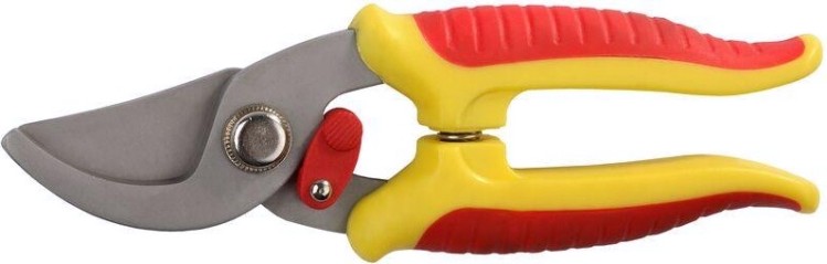 Секатор GRINDA "МИНИ" с 2 - комп. ручками диаметр реза - 8 мм, 175 мм [8-423281_z01]