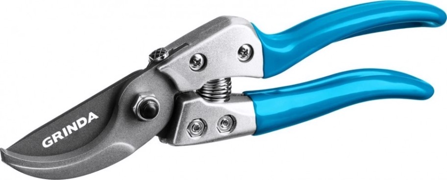 Секатор GRINDA PRO Line P-25 эргономичные алюминиевые рукоятки, 200 мм [423425]