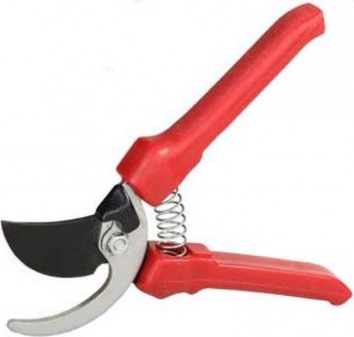 Секатор GRINDA с пластмассовыми ручками диаметр реза - 15 мм, 210 мм [40211_z01]