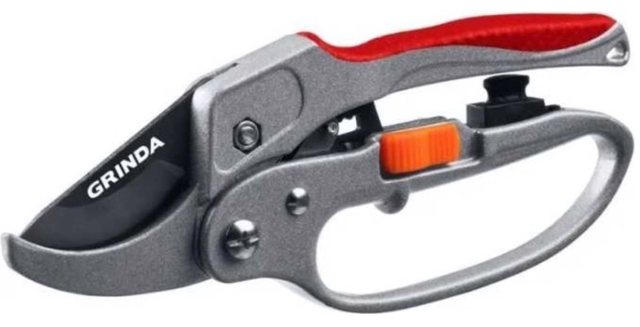 Секатор контактный GRINDA G-15 алюминиевые рукоятки, с эфесом 200 мм [8-423034_z01]