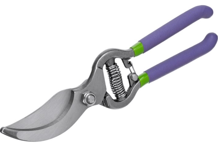 Секатор PALISAD 60467 прямого реза 255 мм, цельнокованый, метал. обрезин