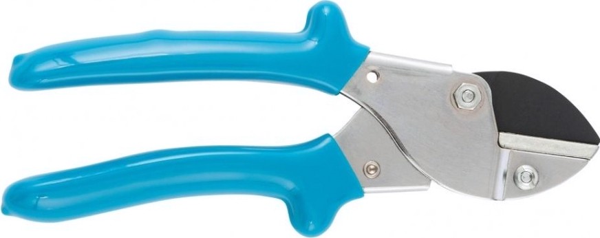 Секатор PALISAD 605 235 с наковальней, 170 мм, усиленный, рукоятки в пвх-о [605235]