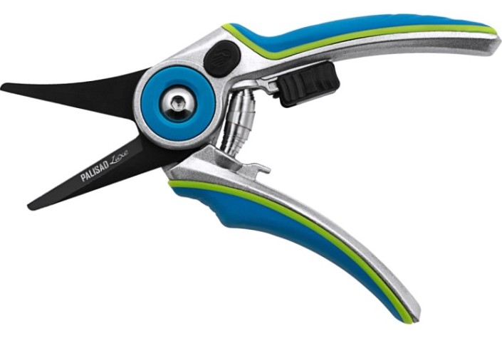 Секатор PALISAD LUXE 60476 цветочный, 215 мм, регулировка захвата, алюминиевы [60476]