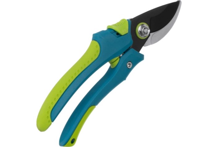 Секатор PALISAD LUXE 60477 прямого реза, 215 мм, двухкомпонентные рукоятки [60477]