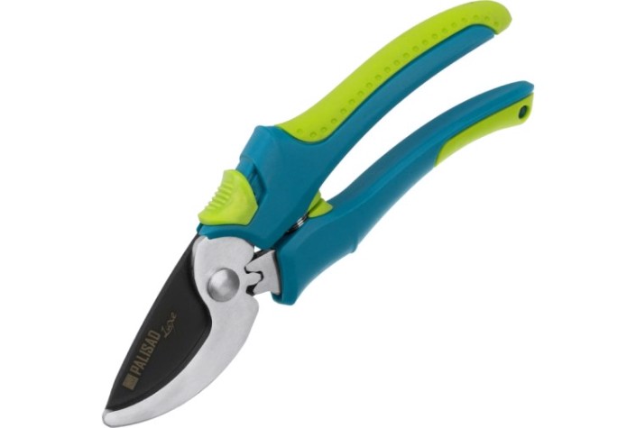 Секатор PALISAD LUXE 60477 прямого реза, 215 мм, двухкомпонентные рукоятки [60477]