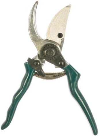 Секатор RACO 139С с алюминиевыми рукоятками, плоскостной, 205 мм [4206-53/139C]