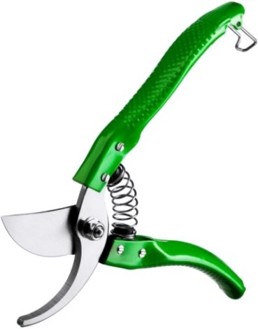 Секатор РОСТОК PC-25 со стальными эргономичными рукоятками, плоскостной [423009]