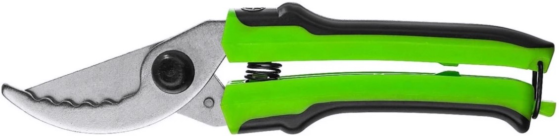 Секатор РОСТОК PC-55 с двухкомпонентными рукоятками, плоскостной, 220 м [40203_z02]