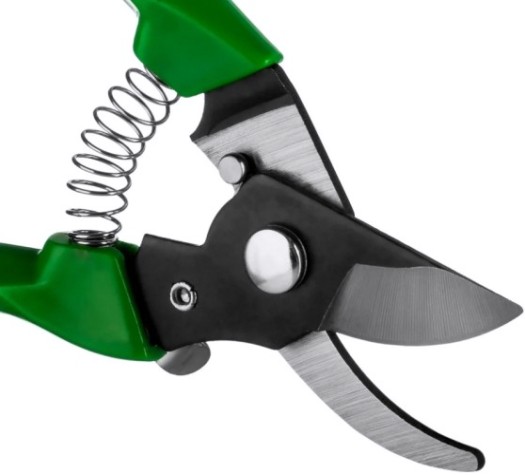 Секатор РОСТОК PC-71 компактный, с пластиковыми рукоятками, плоскостной [423015]