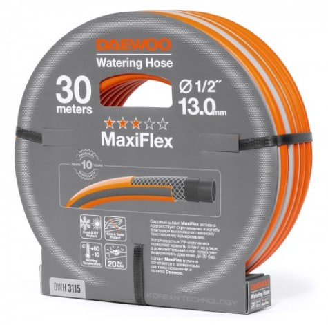 Шланг для полива DAEWOO DWH 3115 maxiflex Ø 1/2" (13мм), 30 м